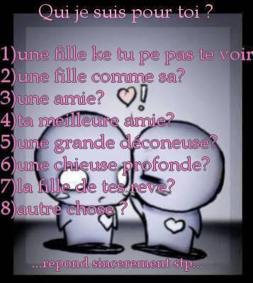 je suis koi a tes sieu 